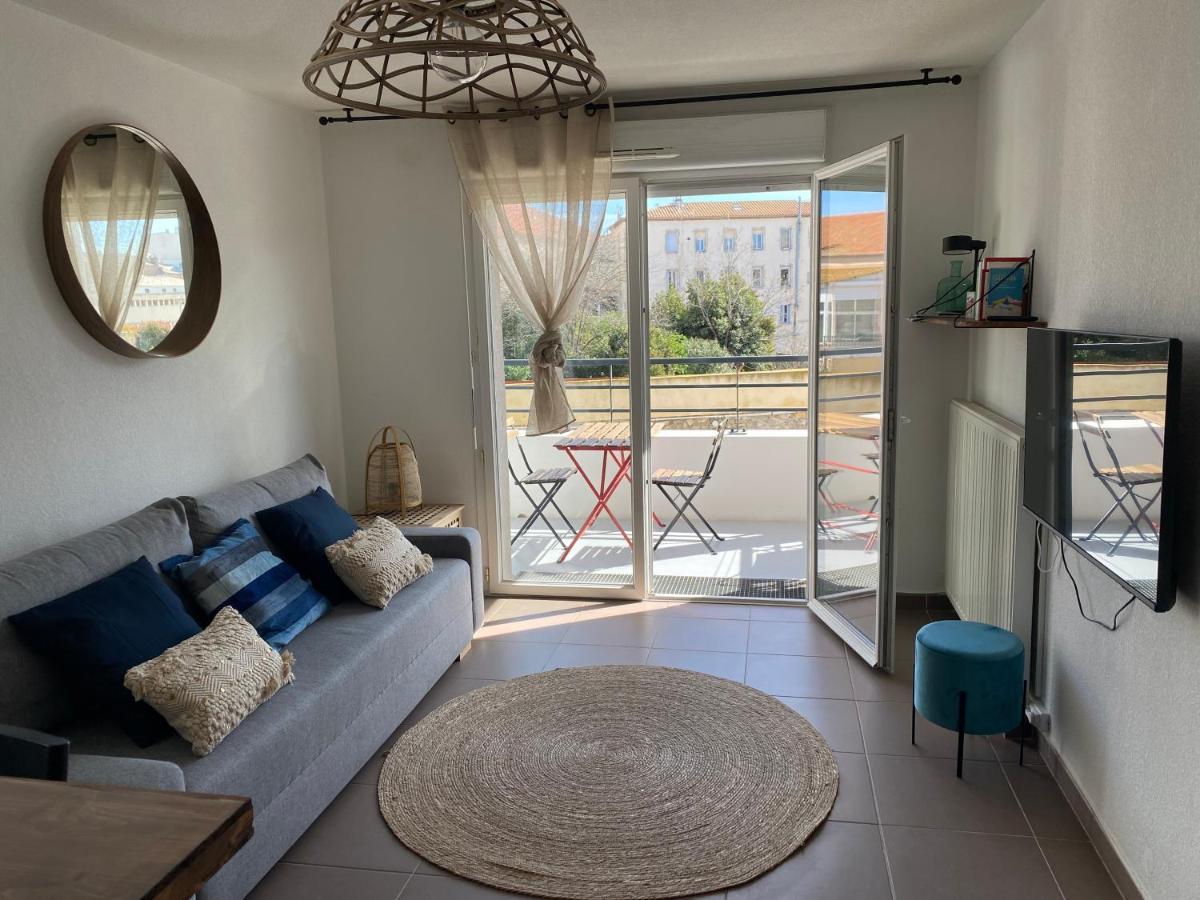 Cosy T3 Gare Terrasse + Parking Leilighet Sète Eksteriør bilde